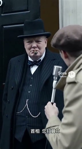 你知道v手势来源吗？ #丘吉尔