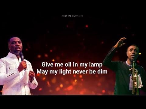 Give me oil by Minister Joe Mettle and Pastor Nathaniel Bassey on the Stage #lyrics