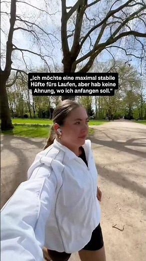 Deine Hüfte ist das Kraftzentrum beim Laufen🏃‍♀️ #running #hüftstabilität #schmerzfrei