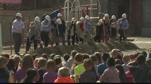 Franklin Elementary breaks ground for remodel, now part of National Register of Historic Places