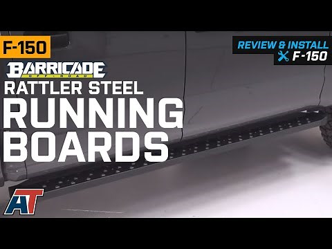 2015-2019 F150 Barricade Rattler Steel Running Boards Review & Install