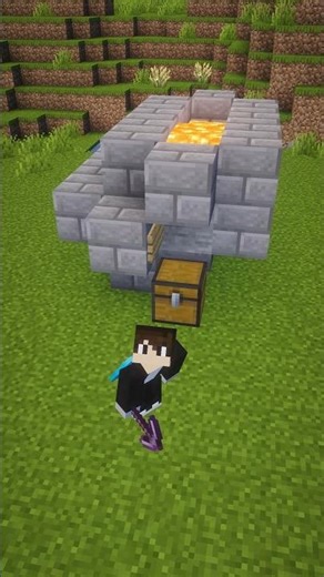 How To Make STONE Generator in Minecraft