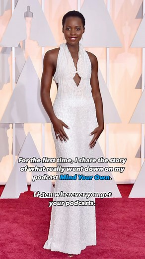 Oscars Weekend Storytime: 10 years ago, my #Oscars dress was stolen! 🥵🤦🏿‍♀️😭🫣😥🤬🫨🥴 😵 It was an ordeal full of outrageous, movie-worthy twists and turns. I decided to tell the story of what went down for the first time on the episode of my podcast, Mind Your Own, called, “Chain of Possession.” Link in bio to hear how the case was closed! 🗂️🙏🏿 | Lupita Nyong'o