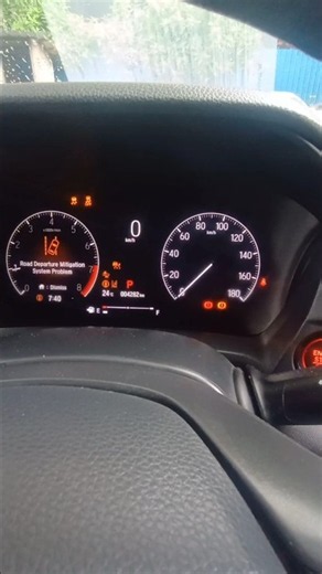 #Honda Elevate Warning Lights ON After Battery Replacement#automobile#shorts 🔧