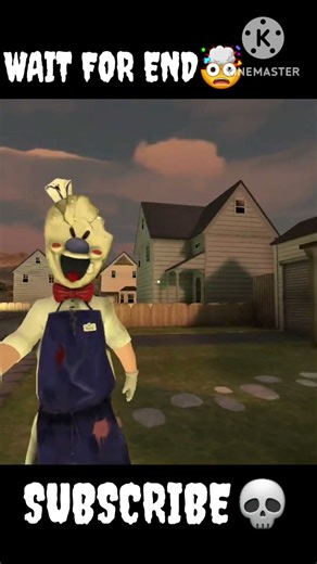 ice cream game Horror scene💀👻💀.