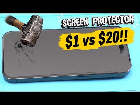 Hammer vs. Screen Protector: The ULTIMATE Durability Test!