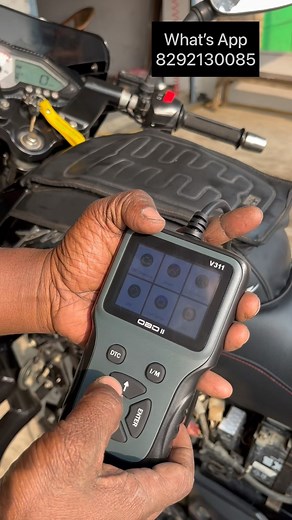 3.2K views · 7.6K reactions | Kisi bhi bs6 bike ka check engine light ko kaise mitayen OBD Scanner se | Md Qasim Ali | Facebook