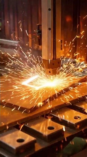 Laser Rust Removal on Thick Steel Backing Plate | Industrial Laser Cleaning #laserrustremoval