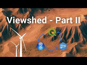 🗺️ Viewshed Analysis for Wind Farms - Landscape analysis - Part II timelapse