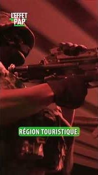 Beach resort turns into a nightmare because of gangs #shorts