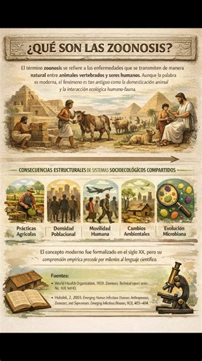 Historia de las zoonosis #saludpublica #zoonosis #epidemiologia