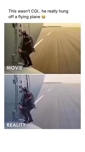 How Things Work on Instagram: "Tom Cruise hanging off a plane in Mission: Impossible – Rogue Nation worked because it was a tightly controlled stunt combining aircraft engineering, safety systems, and precise flight conditions. Cruise was strapped to the Airbus A400M with a concealed harness rated for extreme loads, attached to structural hardpoints on the fuselage. The plane flew at a relatively low speed and altitude for takeoff, minimizing aerodynamic forces while still creating the visual ef