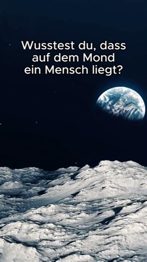 Auf dem Mond liegt ein Mensch? 👀 #cosmicorigins #universe #space