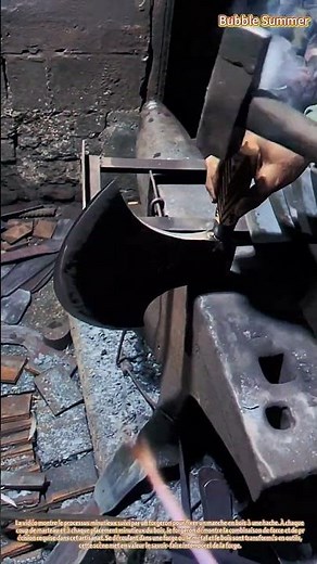 Fabrication de manches de hache : l'art du forgeron
