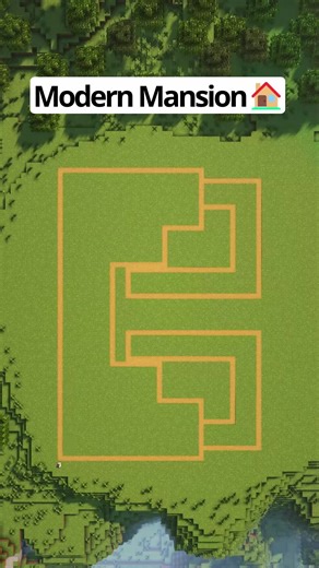 Minecraft Modern Mansion Build Tutorial