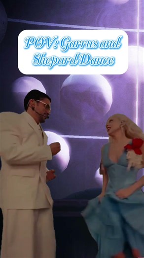 Garrus and Shepard Dancing #masseffect #gaming #memes