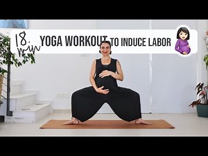 17-Min LABOR INDUCING YOGA WORKOUT: Prepare Your Body for Birth 🪷