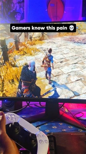 Every Gamer Can Relate 😭 | Kratos Was Winning But… BOY! #godofwar #shorts