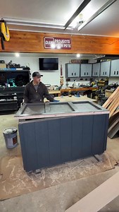 Today’s progress on the oversized outdoor storage bin! Super heavy duty and will use for package deliveries. #dıy #diywoodworking #woodworking #30daysuperfans | DIY Projects with Pete