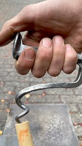 Hand Forged to Hand Poured. I got what you need to get that beverage open. I also have extended how-to versions of these projects available now, and more available soon, all streaming for free on the red play button app. This here is a corkscrew bottle opener forged from an abandoned and reclaimed railroad spike. You saw it here, Menard Metal Craft, don’t get it twisted. #metalwork #forged #railroad #drinkresponsibly #bushcraft | Menard Metal Craft
