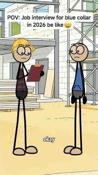 POV: Job interview for blue collar in 2026 be like🤣🤣 #work #jobs #bluecollar #interview #usa #fyp