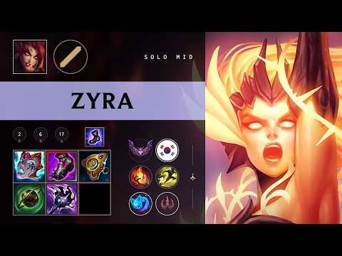 Zyra Mid vs Ivern - KR Master Patch 26.08