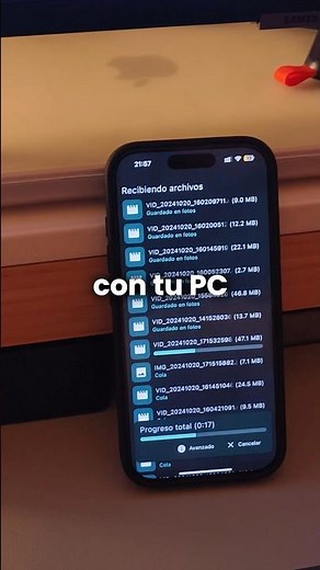 Trick to transfer photos from PC to iPhone (wirelessly and for free ✅)