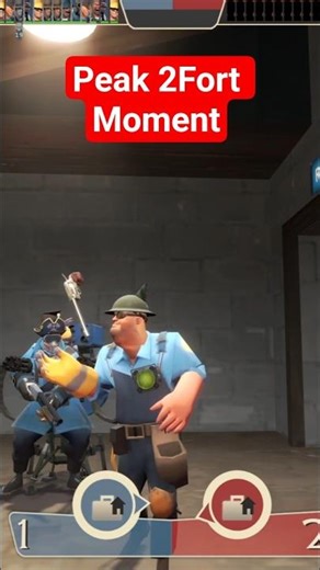 Crazy Engineer Nest on Battlements #tf2 #shorts #2fort #engineergaming #tf2engineer #tf2gameplay