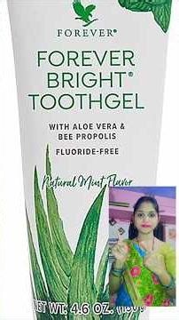 Forever Bright toothgel Review #foreverbrighttoothgel #flp #foreverlivingproducts