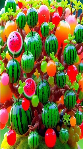 easy and fast techniques for propagating and growing watermelon trees #garden #fruits