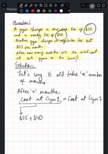 Master Word Problem! #SAT #SATmath #wordproblems #maths #mathematics #TheRezaurMethod
