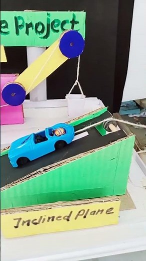 simple machines working model/school project/how to make simple machine model