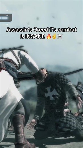 ASSASSIN’S CREED 1 HAS CRAZY GOOD COMBAT! 😫🔥 Do you agree it still holds up even today? #assassinscreed #dallascreed #fyp #gaming #creedtok