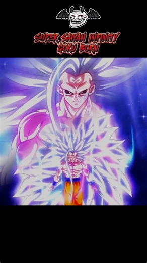 Dragon ball goku infinity born #foryou #animeedit #anime #shorts