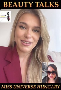 The first to be interviewed in our Beauty Talks segment for Miss Universe 2024 is Miss Hungary, Dr. Nora Kenez Watch full interview here https://youtu.be/2SDTHows5Ns | Missosology