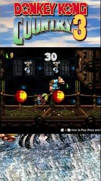 DK Challenge (Switch 2) - Dodging Fireballs (Donkey Kong Country 3, SNES)