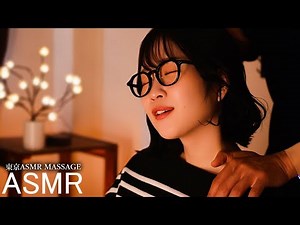 [Binaural] ASMR Shoulder Massage (Lily Smile at the end)
