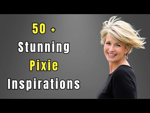 Women over 50: Look 10 Years Younger with These Long Layered Pixie Styles
