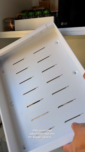 Grab our White Pull-Out Cabinet Drawer for $12 and keep your cupboards clutter-free! | Kmart Australia