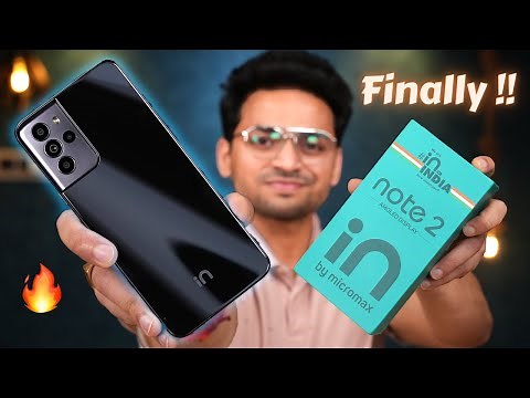 Micromax IN Note 2 Unboxing & First Impressions 🔥| At Just Rs 12,490/- 🤯| Gaming & Benchmark Test ⚡️