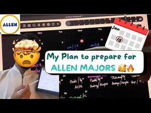 Allen majors ke liye kaise prepare kare? ☠️🥰👾| Allen majors 🔥🫡| NEET 2026 Aspirant #neet #neet2026
