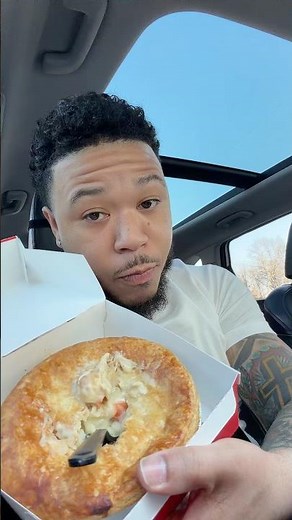 Trying KFC chicken pot pie