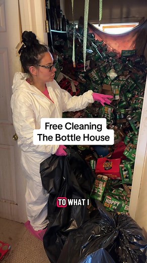 Cleaning the Bottle House: Free Deep Clean After a Loved One Passed