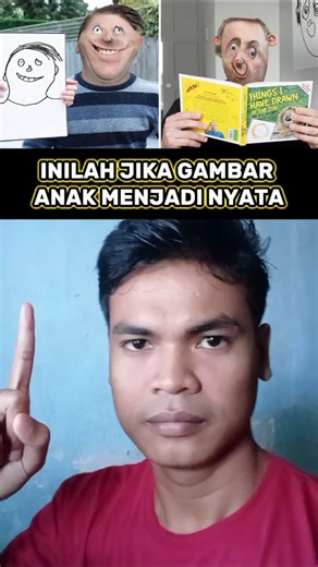 INILAH JIKA GAMBAR ANAK MENJADI NYATA 😱😱#shorts #shortvideo