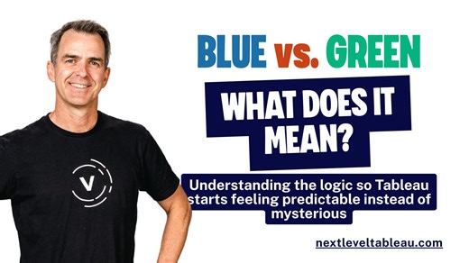 Blue vs. Green - What does it mean?