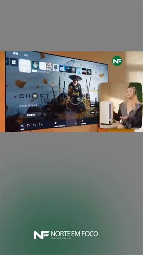Norte Em Foco on Instagram: "A YouTuber chinesa Xiao Ningzi publicou um vídeo em seu canal, no qual mostra como criou um console customizado que ela batizou de Ningtendo PXbox 5, que combina o PS5, Switch 2 e Xbox Series. A inspiração para criar o aparelho veio do Mac Pro, porque seu formato cilindrico permite conectar suas três partes principais a um prisma retangular, com um sistema de resfriamento no meio expelindo ar por uma abertura na parte superior. Ningzi disse em tom de brincadeira que 