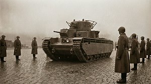 T-35 multi-turret tank: The Soviet heavy armor concept that tested practical limits