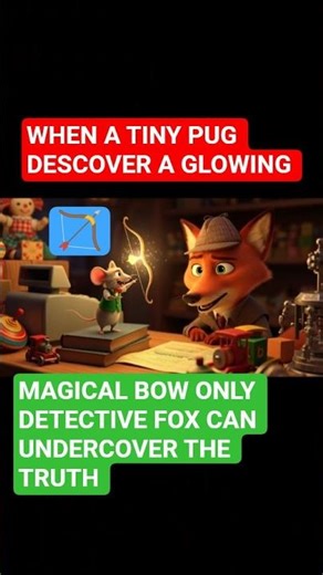 The Fox Detective & The Glowing Bow – Magical Pixar-Style Story