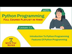 Introduction to Python Programming | Features of Python Programming | AKTU
