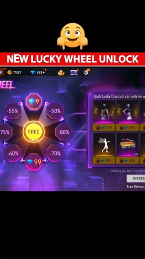 Lucky Wheel Event Free Fire | lucky wheel Discount unlock | FF New Event Today | Free Fire New Event